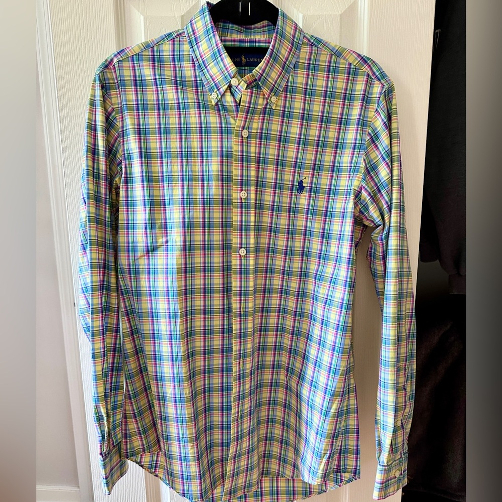 Ralph Lauren Button Down Shirt Plaid